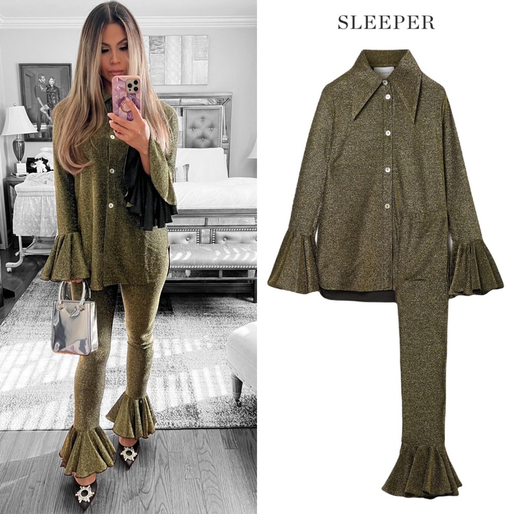 SLEEPER SATURN PYJAMA SET WITH LEGGINGS